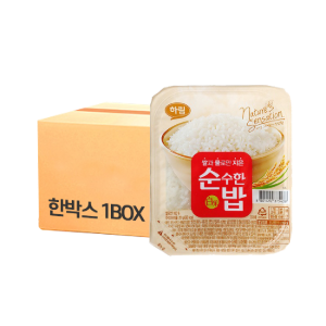 하림 순수한밥210g*24개(1box), 즉석밥 쌀100%