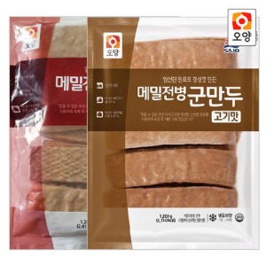 사조 메밀전병 군만두 고기맛/매운맛 1.2kg